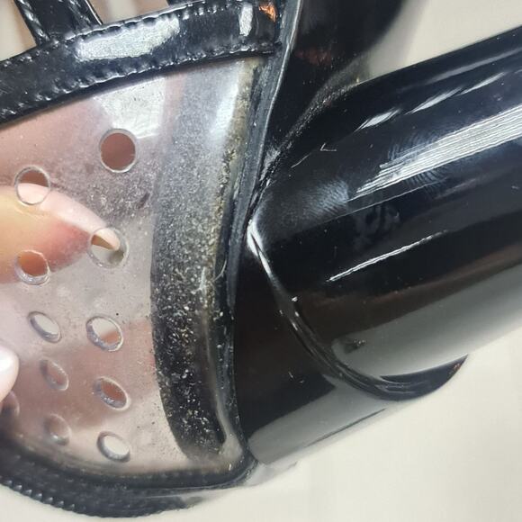 Chanel 2009 Interlocking CC Logo Sandals Sz.38.5 - Picture 6 of 8